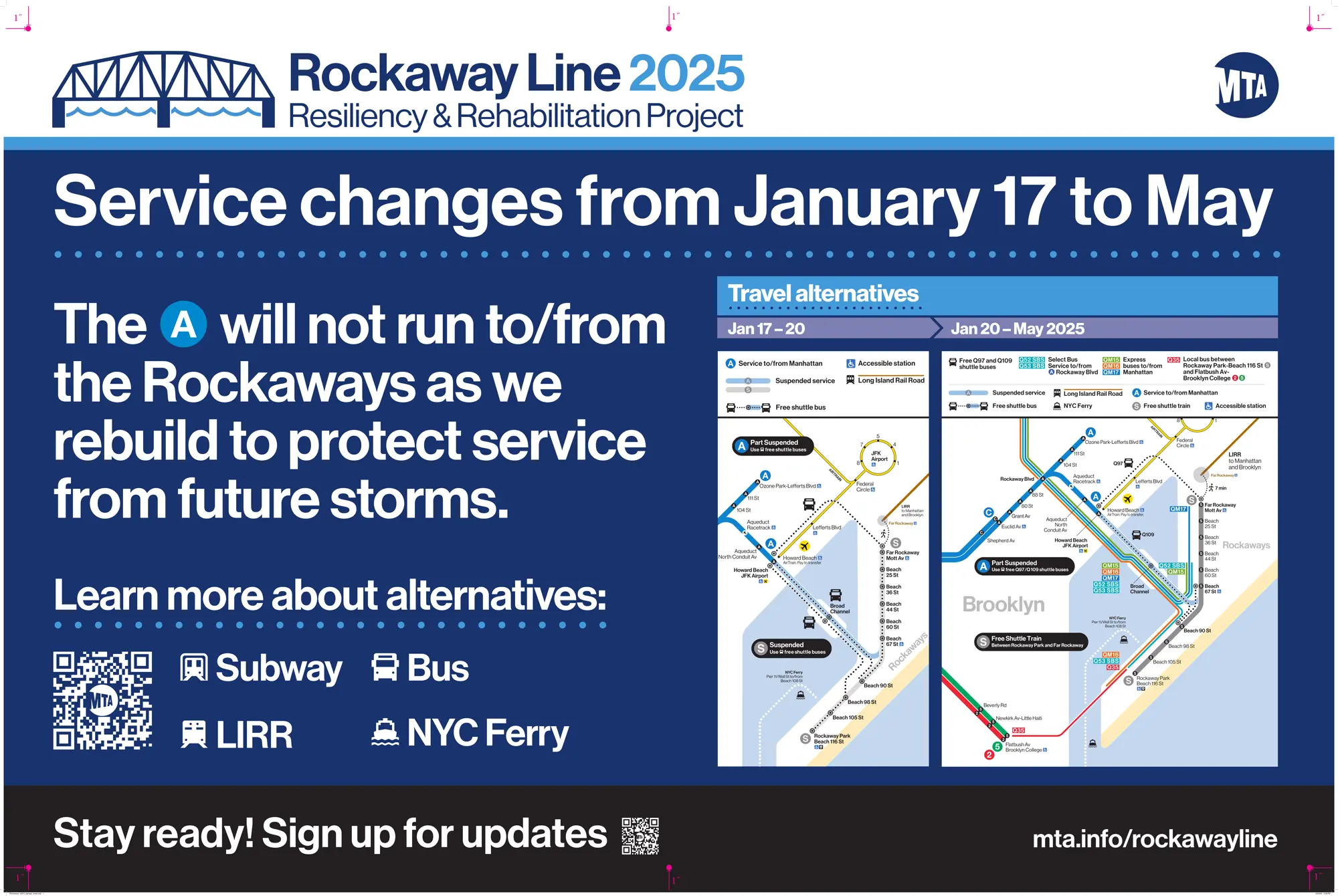Rockaway Line — Banner