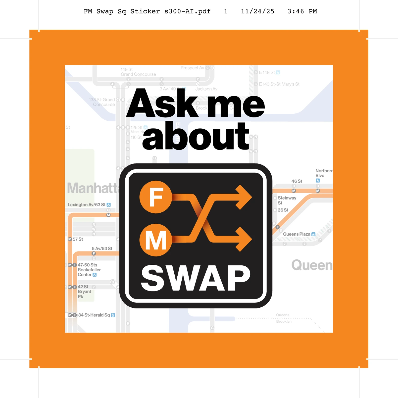 FM Swap — Button